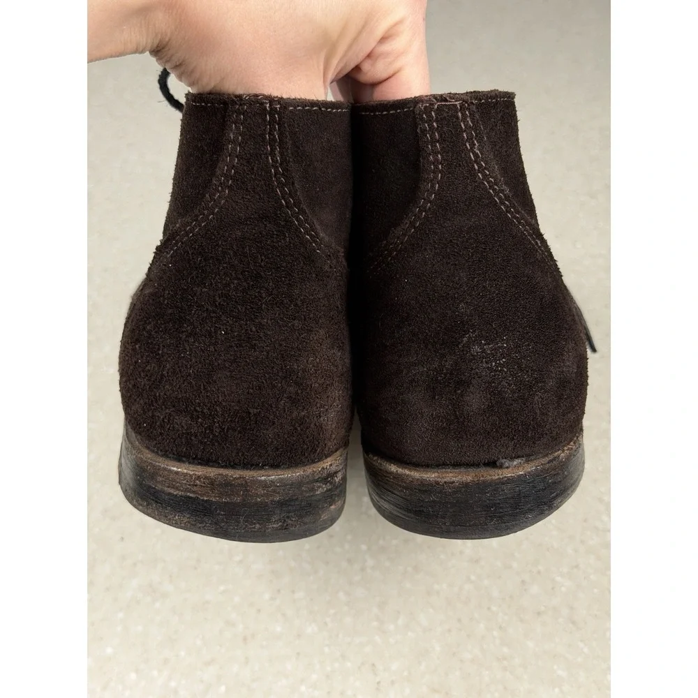 Vintage Shoe Company Suede Brown Chukka Boots Men's Sz 10.5 M